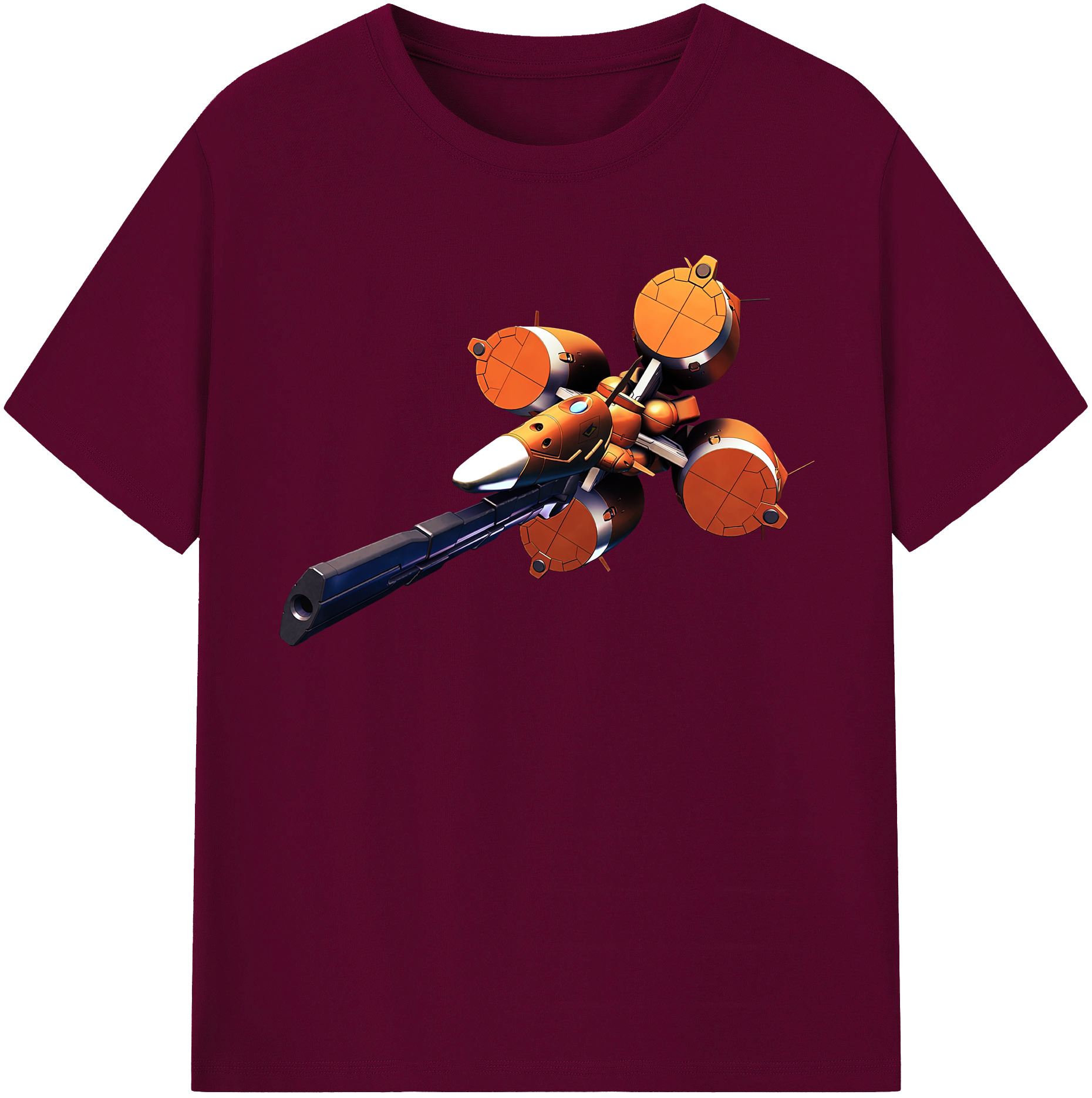 （画像用） 機動戦士ガンダム Mobile Suit Gundam レディースカジュアルプリントTシャツ（綿100％）
